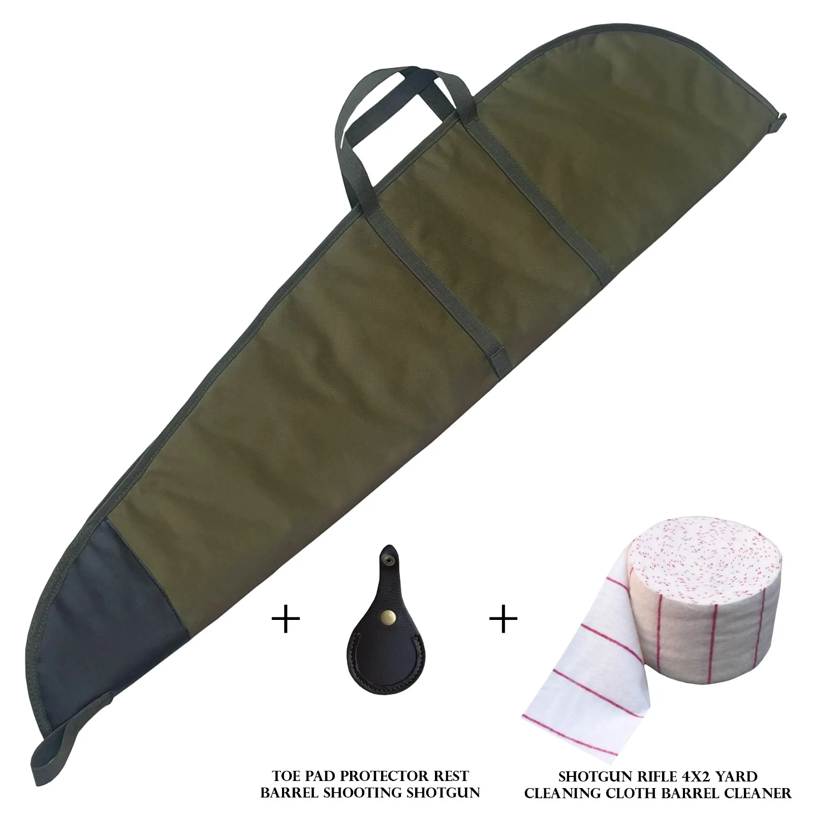 Air Gun Case Carry Bag | with Toe PAD | with Cleaning Cloth Patches