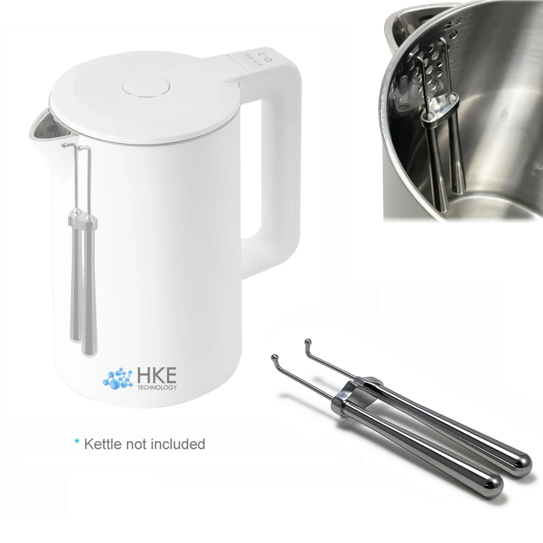 Stainless Steel Revitalized Hexagonal Water Generator for Electric Kettle