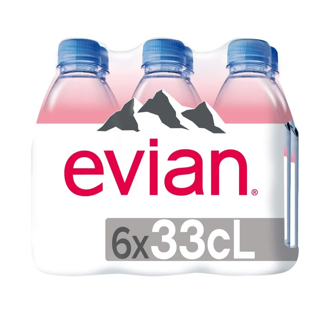 Оригинальная минеральная натуральная пружинная вода Evian по низкой оптовой цене