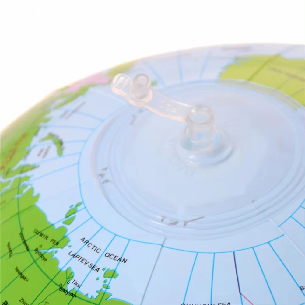 Inflatable World Earth Globe Atlas Map Beach Ball Geography Education Toy Teacher Aid Ball Toy Gift