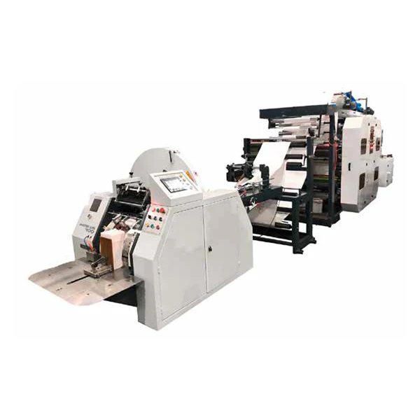 Trusted Dealer Selling Assured Quality 400 pics/min Bag Speed Fully Automatic Paper Shopping Bag Making Machine