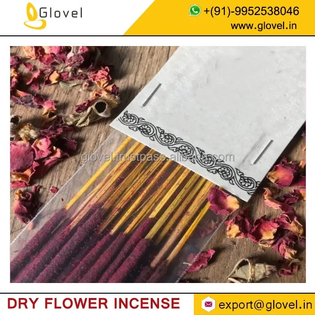 Peculiar 9 Inch Texture Incense sticks in Good Texture Makes a Fresh fantabulous Ambience Aromatherapy incense Made in india