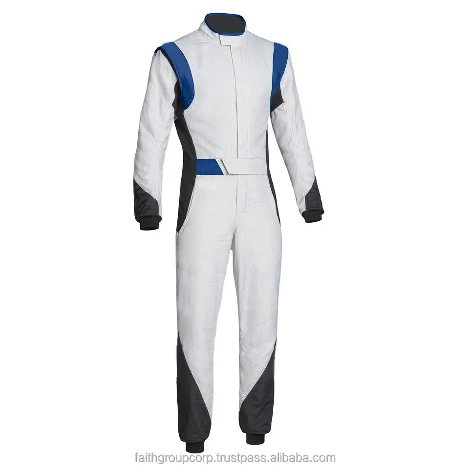 Women Body Ski Suit Cotton Racer Training Overall Club Protective Coverall Flames Retardant Car Racing Karting Practice Suit