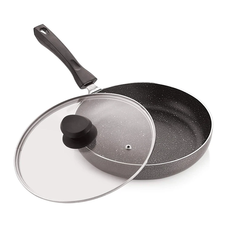 Indian Manufacturer Non Stick Fry Pan Cookware Induction Compatible Premium Non Stick Fry Pan Cookware For Sale