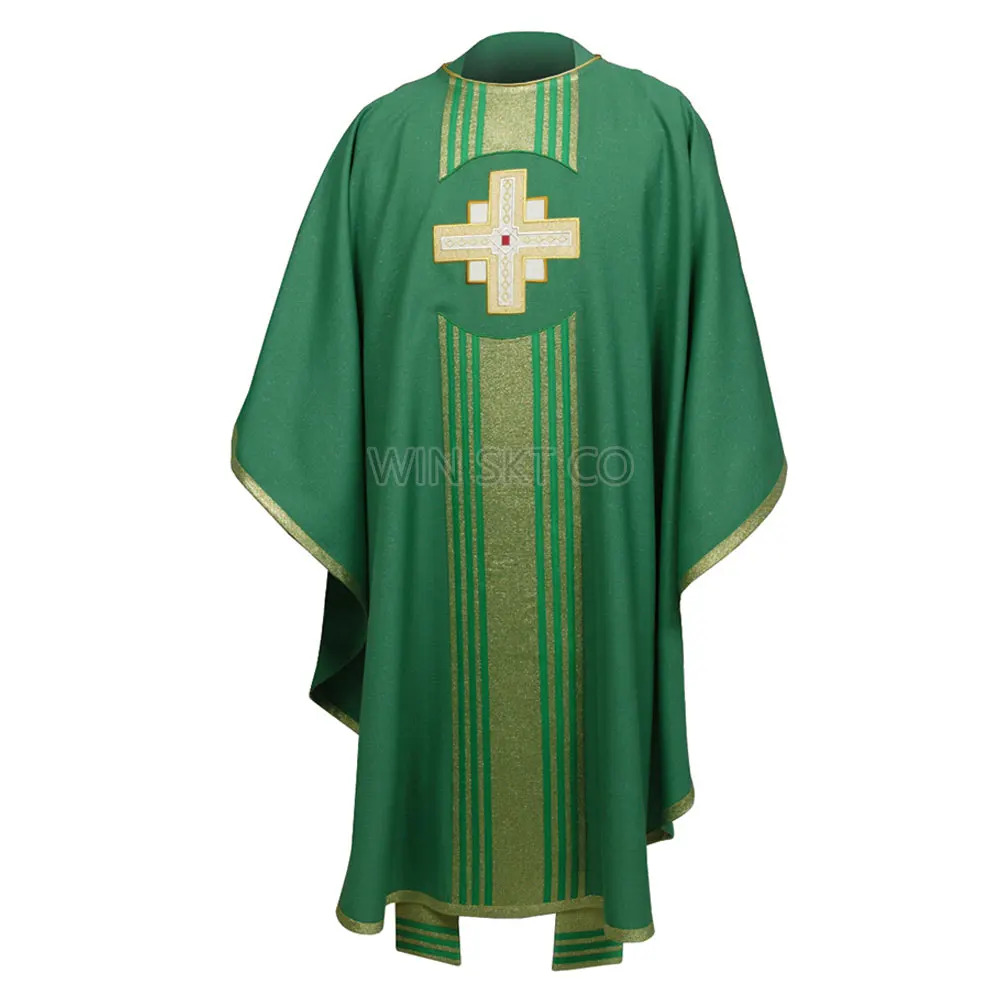 Custom High Quality Wholesale Chasuble Best Quality Fabric Priest Chasuble