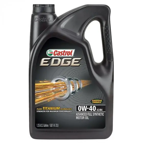Castrol Edge FST Engine Oil 0W-40  4 Liters / Castrol Edge 0W-40 Car Engine Oil 4 Liters