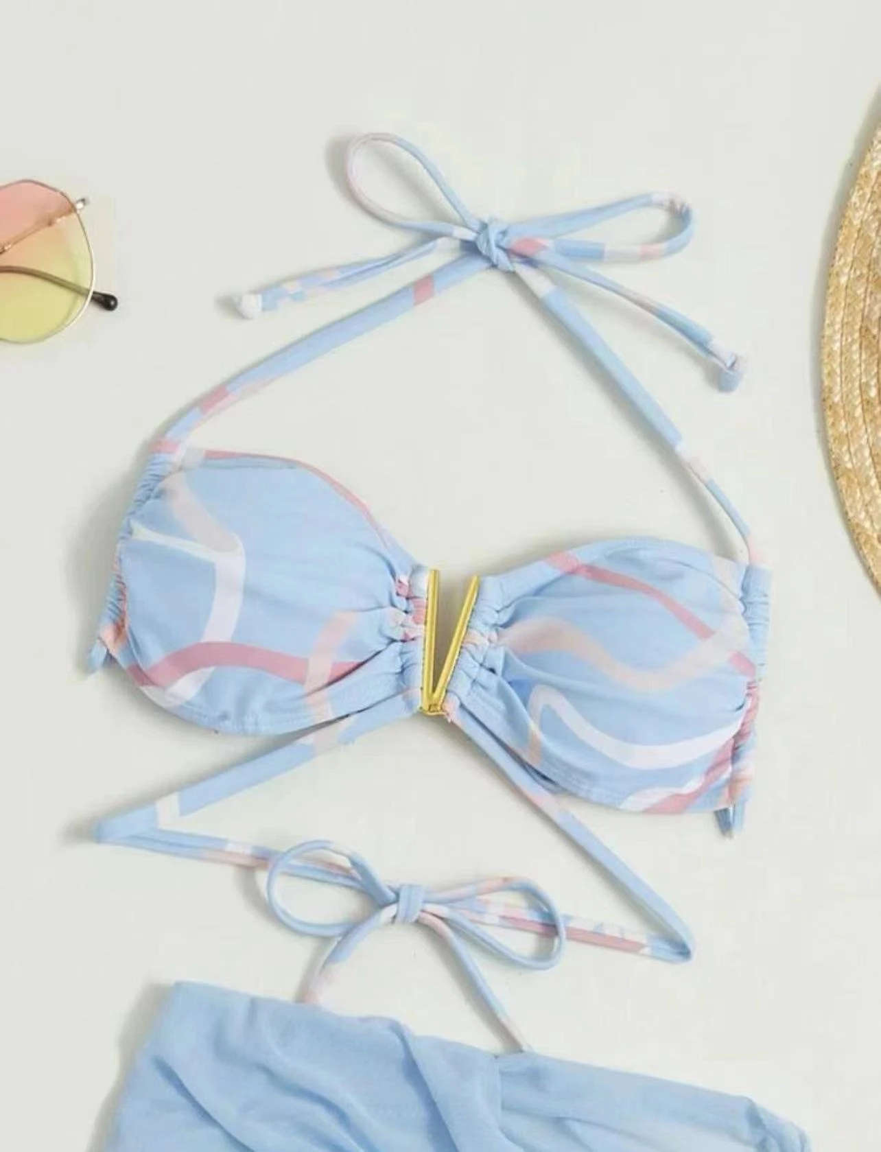 Hot Flower Swimwear Beachwear Women Bikini Set Sexy Fashion Designer Girls Bathing Suits For Women