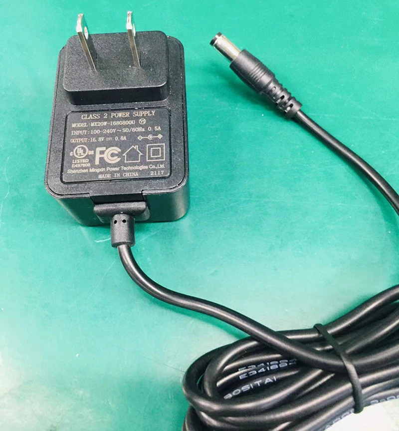 Li-Ion 4 cell battery / Li-Po Battery Packs Charger 16.8V 800mA with UL FCC