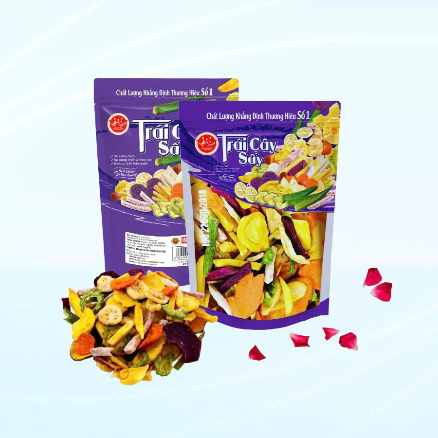 Natural dried fruits from Vietnam,  nutrient-dense, premium quality in bulk wholesale, for health-conscious and global markets