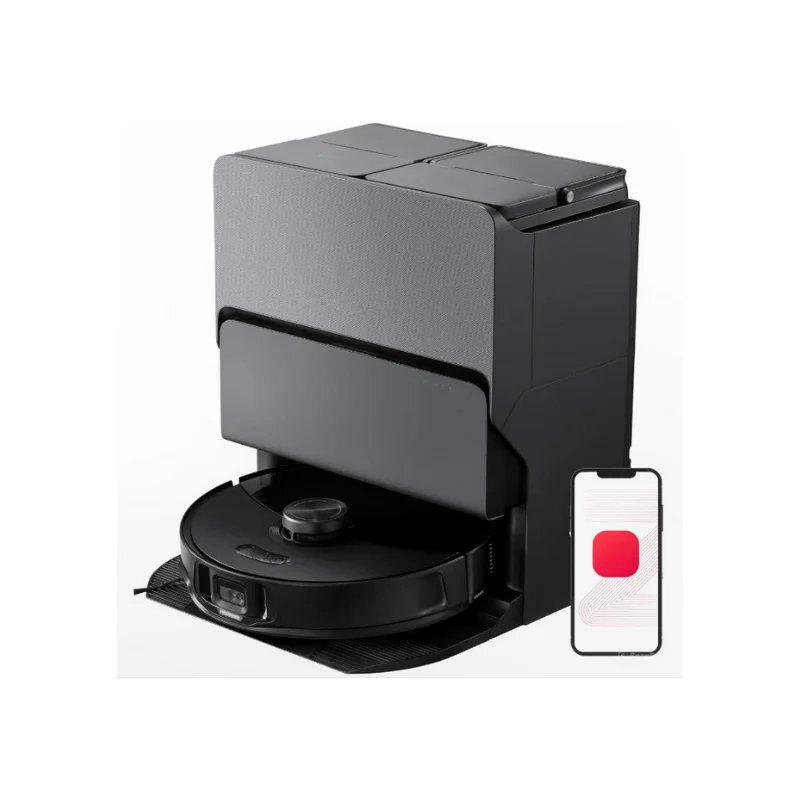 S8 MaxV Ultra Robot Vacuum & Sonic Mop, 10000 Pa Suction, Corner to Edge Deep Cleaning, Hot Air Self-Drying, Auto Empty & Refill