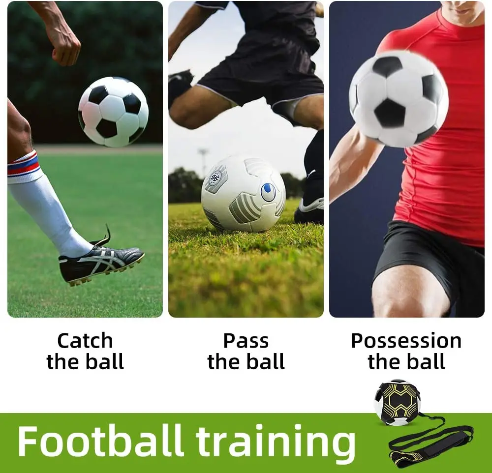 training soccer ball on string, kick soccer trainer