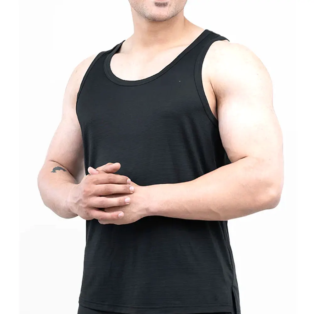 Custom Design Men Clothes Sports Casual Mens Workout Fitness Quick-Drying Gym T-Shirt Tank Tops Sleeveless Men