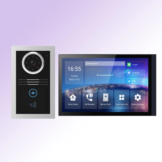 VDP KIT Security Intercom Access Control WiFi IP Villa Mobile APP Unlock Video Door Phone