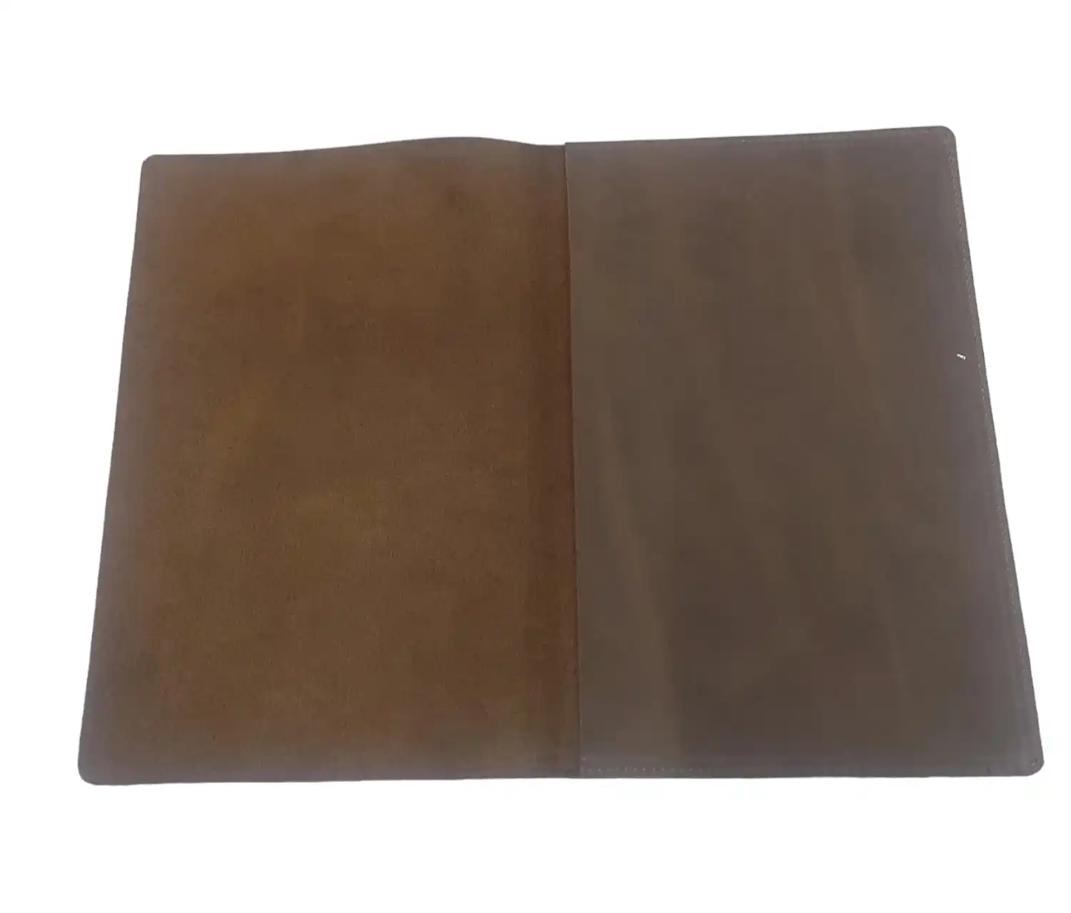New Design Embossed Cow Leather Menu Covers Durable PU Wood Material Restaurant Menu Folders for Hotels Shops Wine Bars