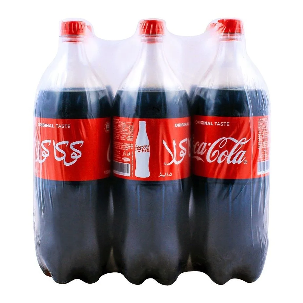 Coca Cola Soft Drink - Coca Cola 1.5L Coke Bottles & Cans