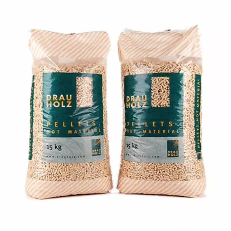 New Premium Wood Pellets 6mm EN plus A1 Class Pellet Abete in 15kg bags Wood Pellets Prices Cheap