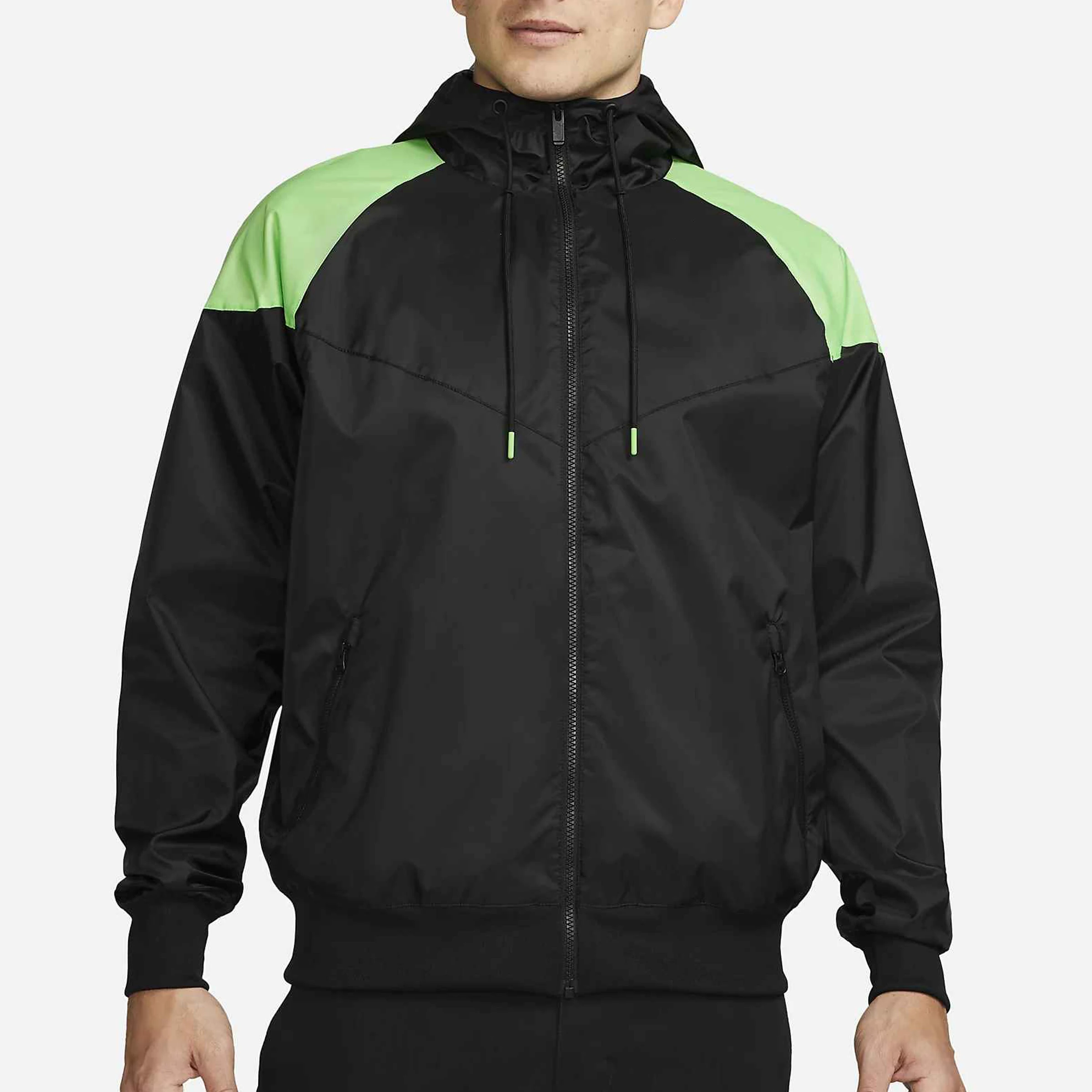 men light weight polyester Wind breaker stylish bomber jacket zipper jacket Hot Sale Best Quality Waterproof Windbreaker Hood