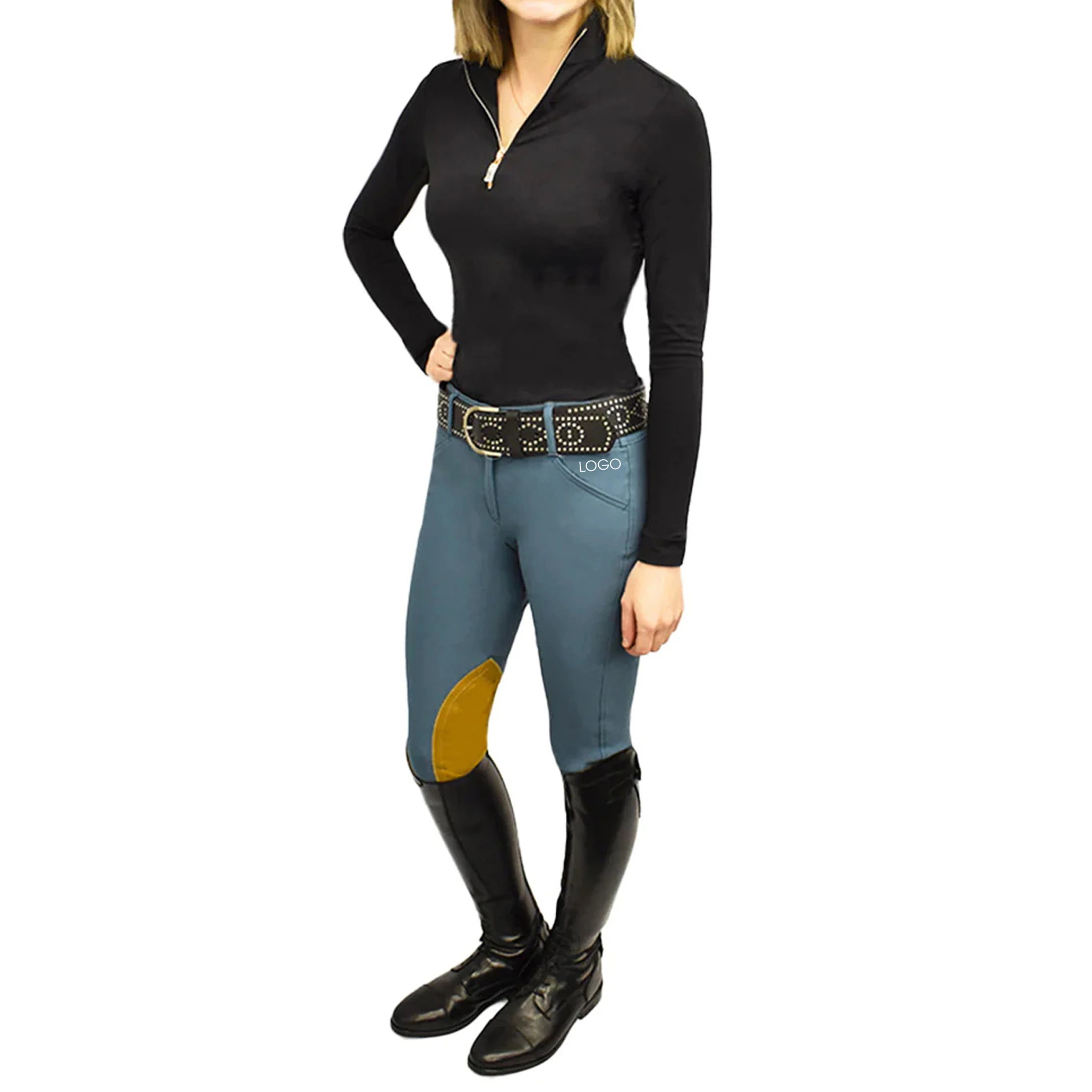 Indian Manufacturer & Exporter Equestrian Clothes Horse Riding Breeches for Kids Knee Patch Pants Most Comfortable for Rider