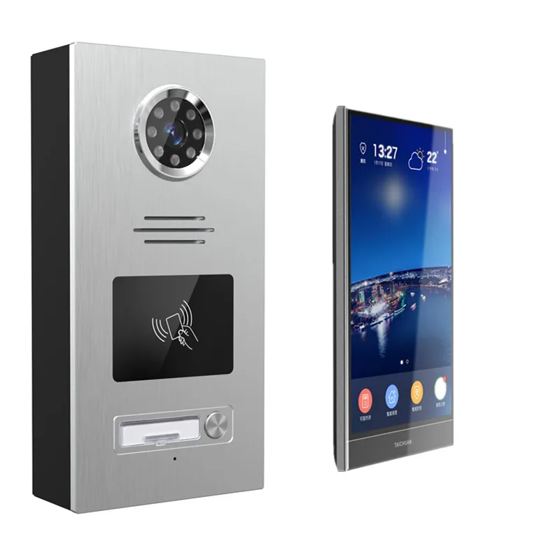 HD Video Intercom System Wireless VDP Doorbell Work With Tuya Ip Interphone Name Card Villa Door Phone