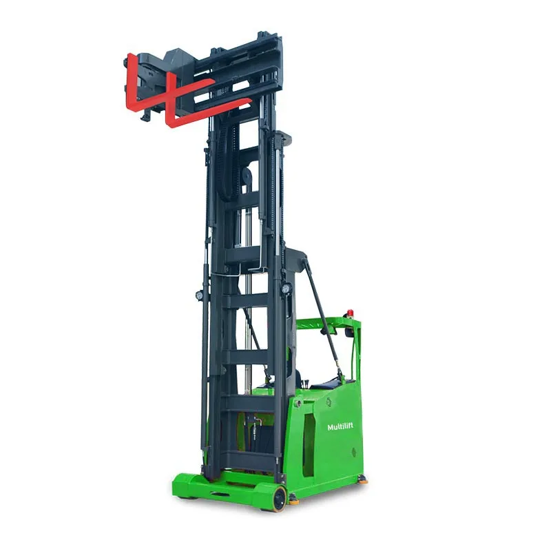 1.5 Ton Narrow Aisle 3 Way Vna Electric Pallet Stacker Forklift Up To 7 Meters High Vna Forklift