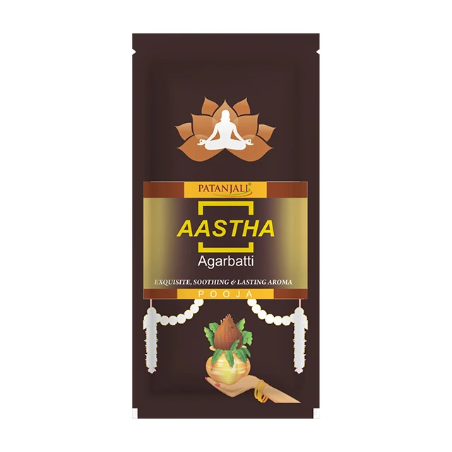 Patanjali Aastha Agarbatti Pooja - 150 Gm