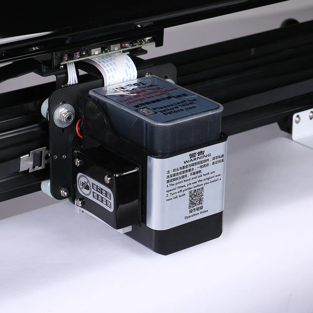Hot sale Continuous Ink Supply Inkjet Plotter For Garment Industry With 260ml Ink Cartridge #JH801