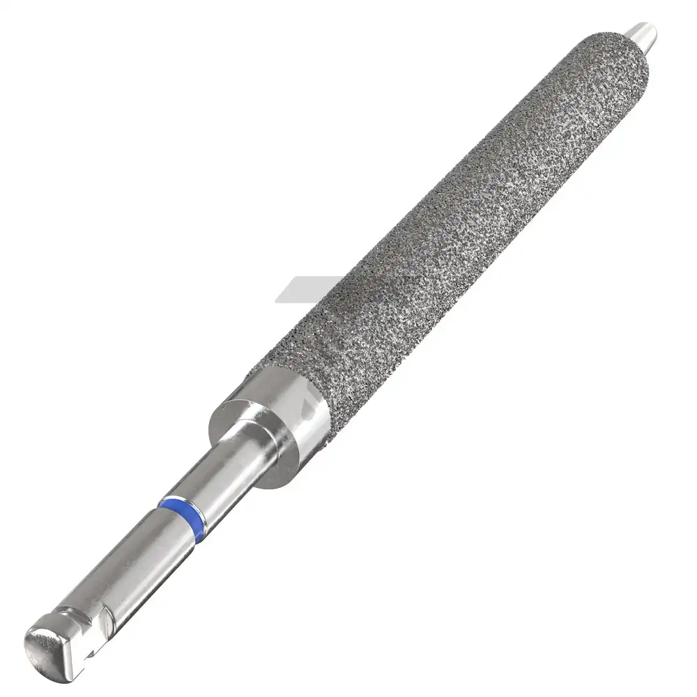 Diamond Drum Bur 04.2mm For Zygomatic Dental Graft made of Stainless Steel, manufactured in Israel