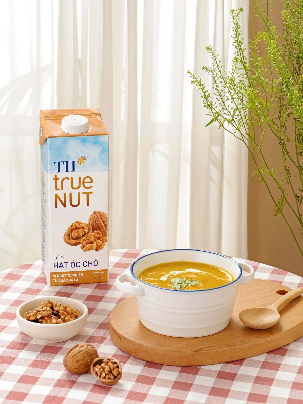 Walnut Milk TH true NUT 1L 9 Months Shelf Life Blended Dairy Products Sterilized Drink Flavored Milk