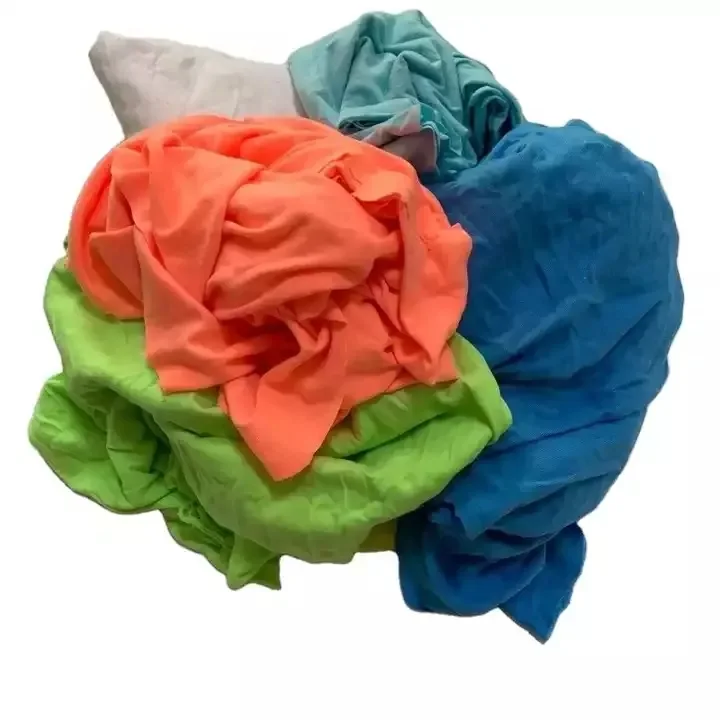 2022 Cleaning Cloth Disposable Colored Cotton Rags 100% Cotton T Shirt Fabric Waste Cotton Rags From Bangladesh