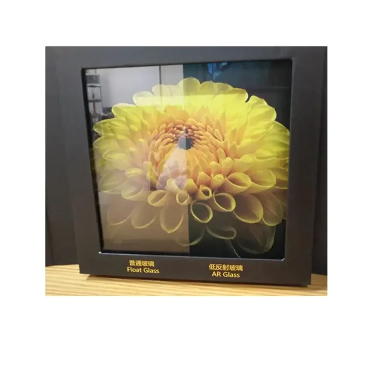 Nreal aie ar coated temper solar non-reflective anti reflective glass sheet For Museum Frame