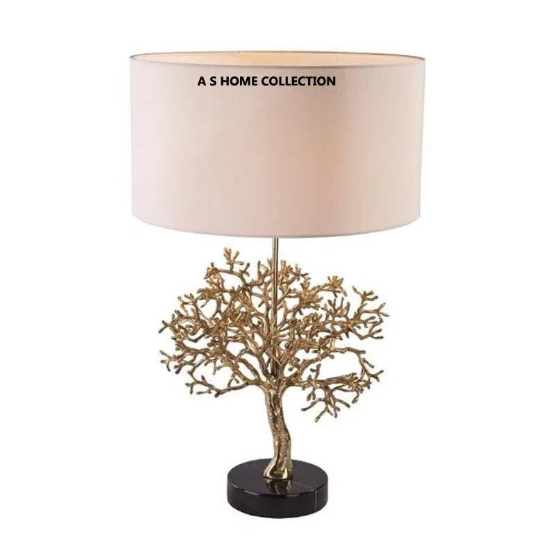 Retro design art decoration home lighting modern fabric lampshade table lamp living room bedside table bedroom lamp