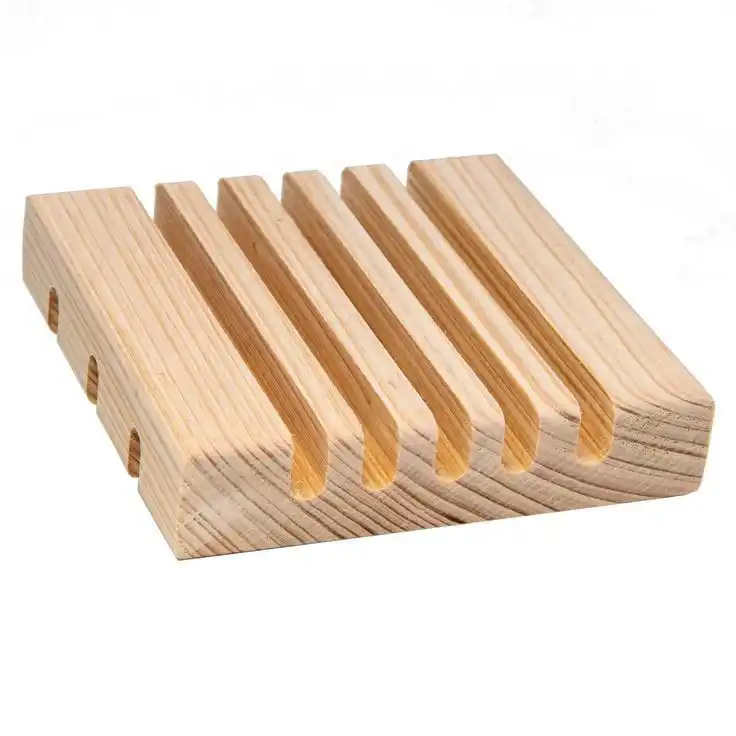 Compartment Plates 2 Divided Serving Dish Soap Wooden Dish With Enamel Kitchen Food Small Soy Dip