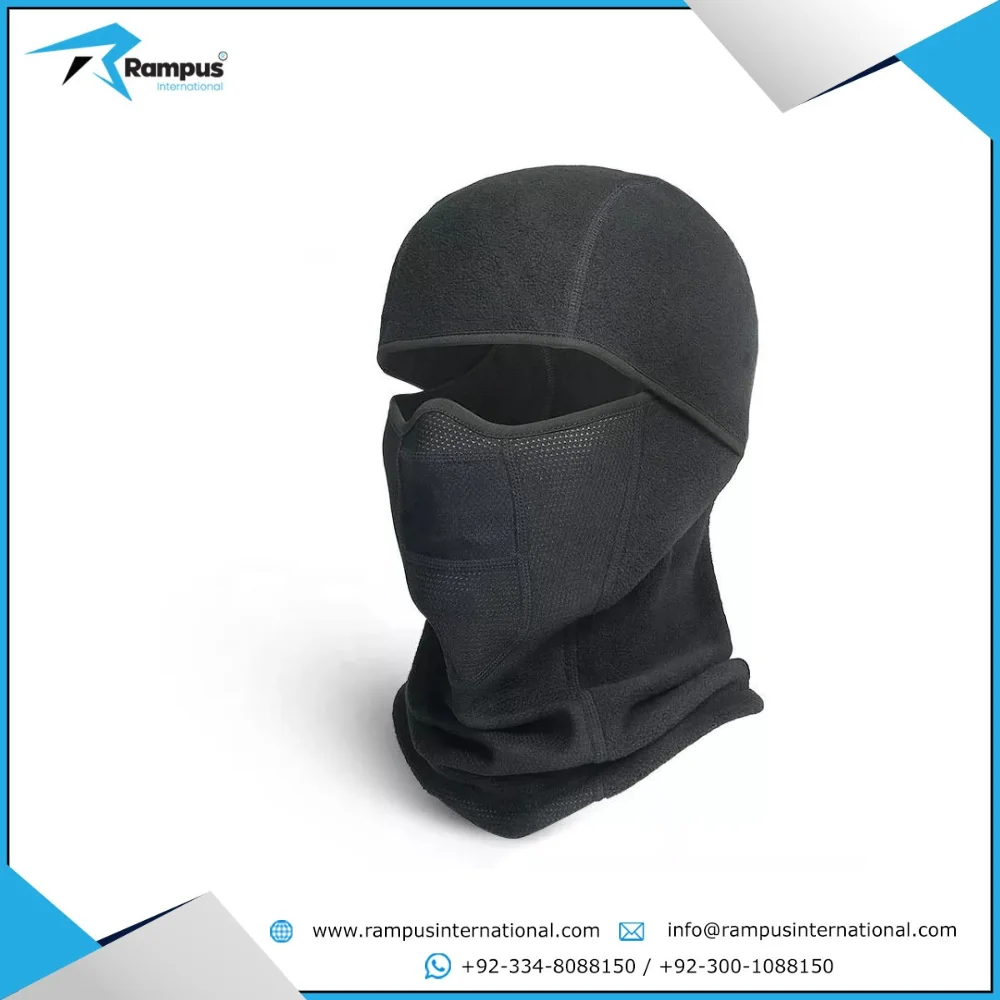 Ski Mask Funny Winter Rapper Bandit Knitted Custom Embroidery Unisex Full Face Ski Mask Cover 3 Hole Balaclava