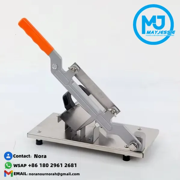 Manual Frozen Meat Slicer Stainless Steel Meat Cutter Beef Mutton Roll Food Slicer Slicing Machine for Hot Pot Shabu Korean BBQ