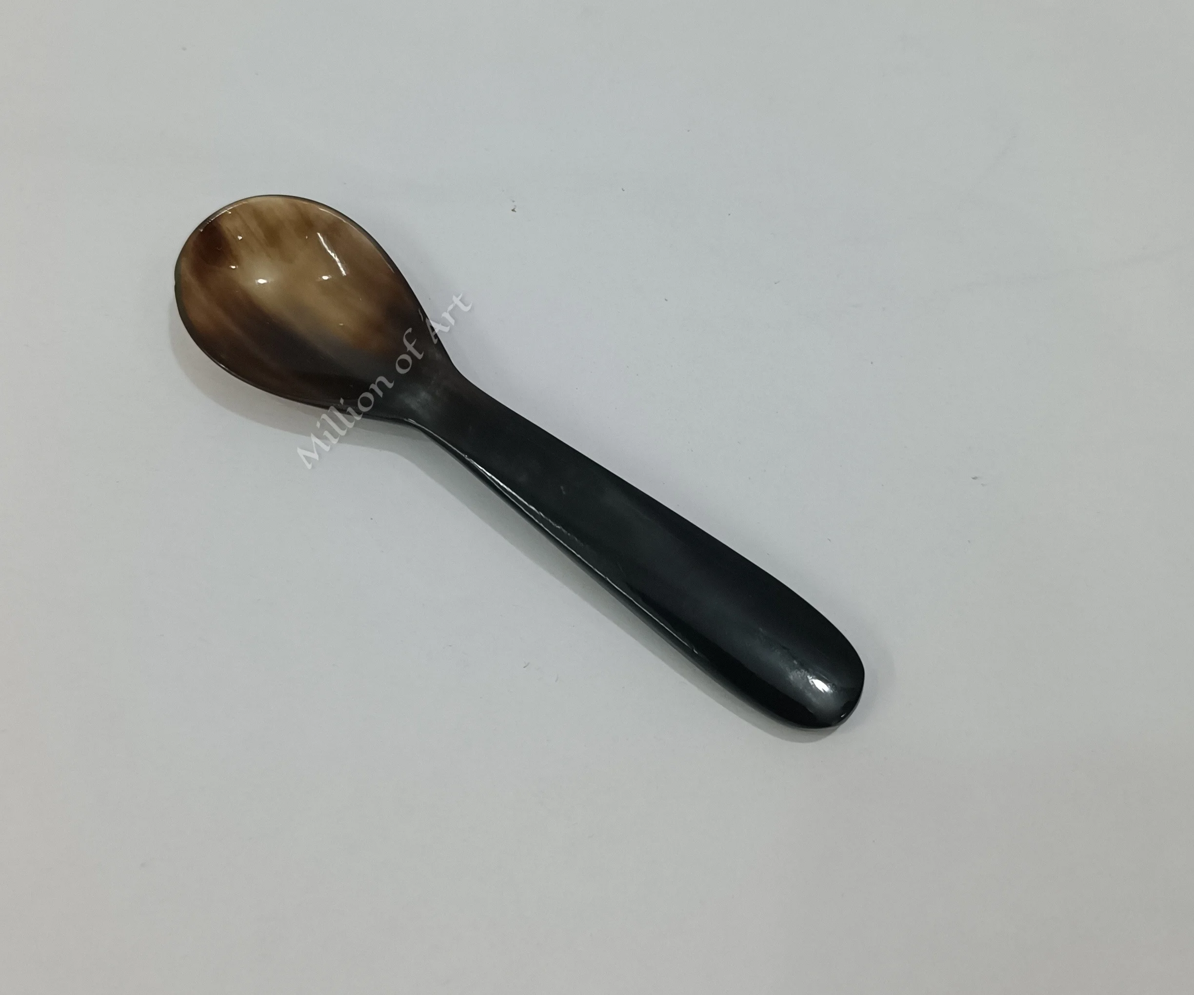 Buffalo Horn Caviar Spoons kitchen set Luxury Buffalo Horn Serving Spoon with good price indian cutlery handmade ho