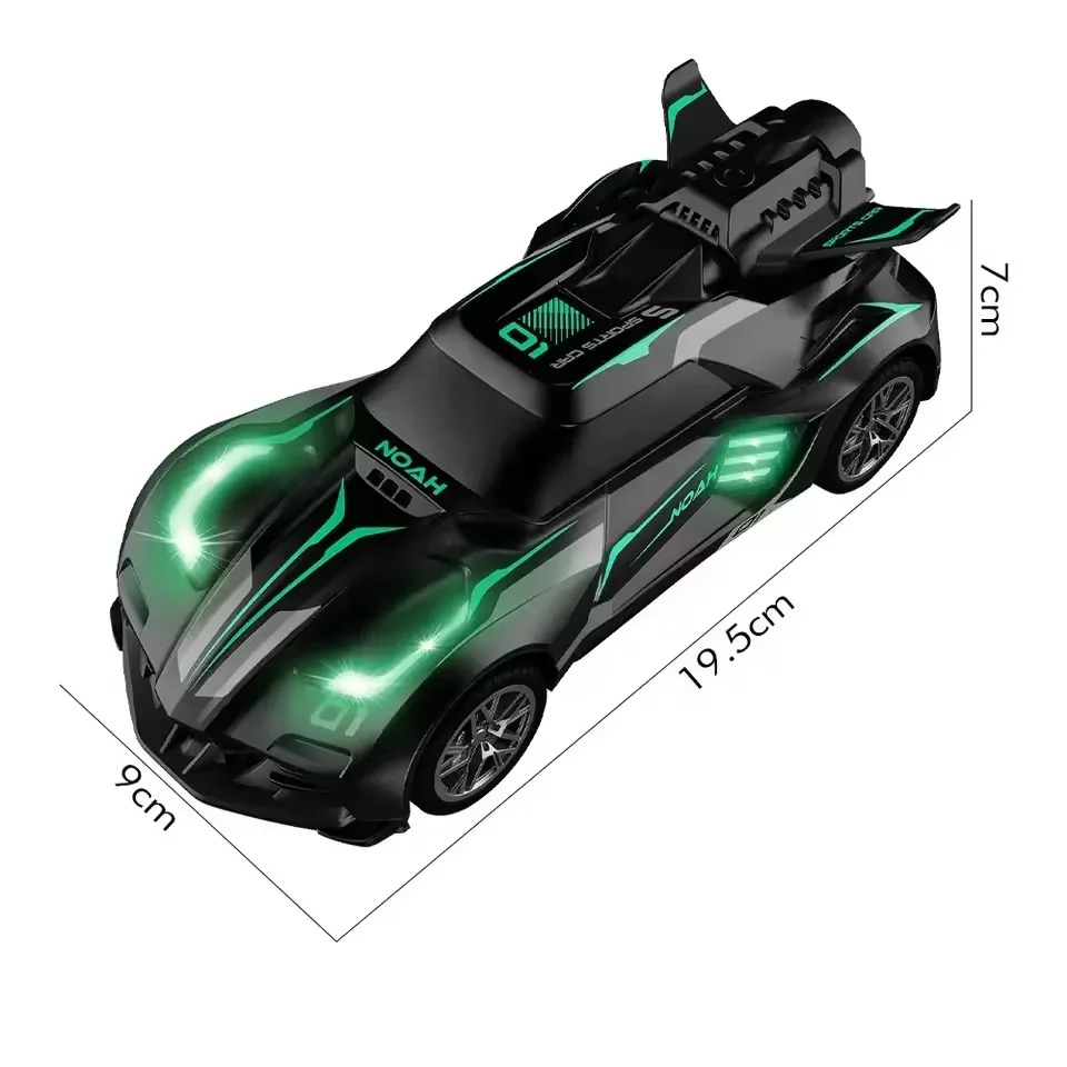 2.4G Radio Control Police Car Stunt Drift Racing Remote Control Toy 1:20 Rc Stunt Car With Light Spray