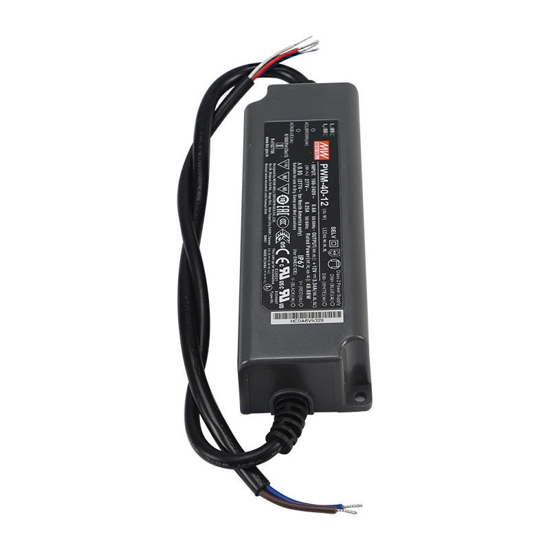 Mean Well PWM-40-12 Led Driver Meanwell12 Volt 40 Watt Constant Voltage 40W Led Driver