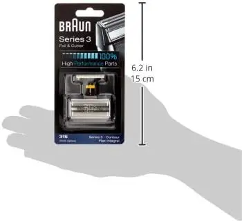 Series 3 Electric Shaver Replacement Foil Cartridge, Compatible With Series 3 , 31S, Silver