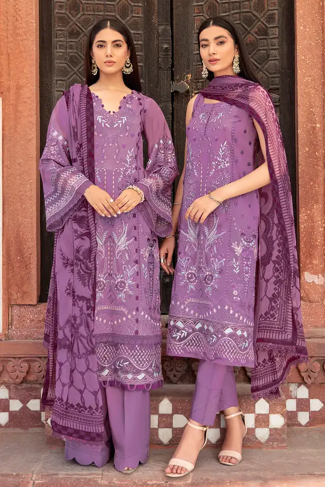 Original Designer Salwar kameez suit Dupatta Indian & Pakistani ladies women wear Elegance embroidered Lawn Women 3 Piece