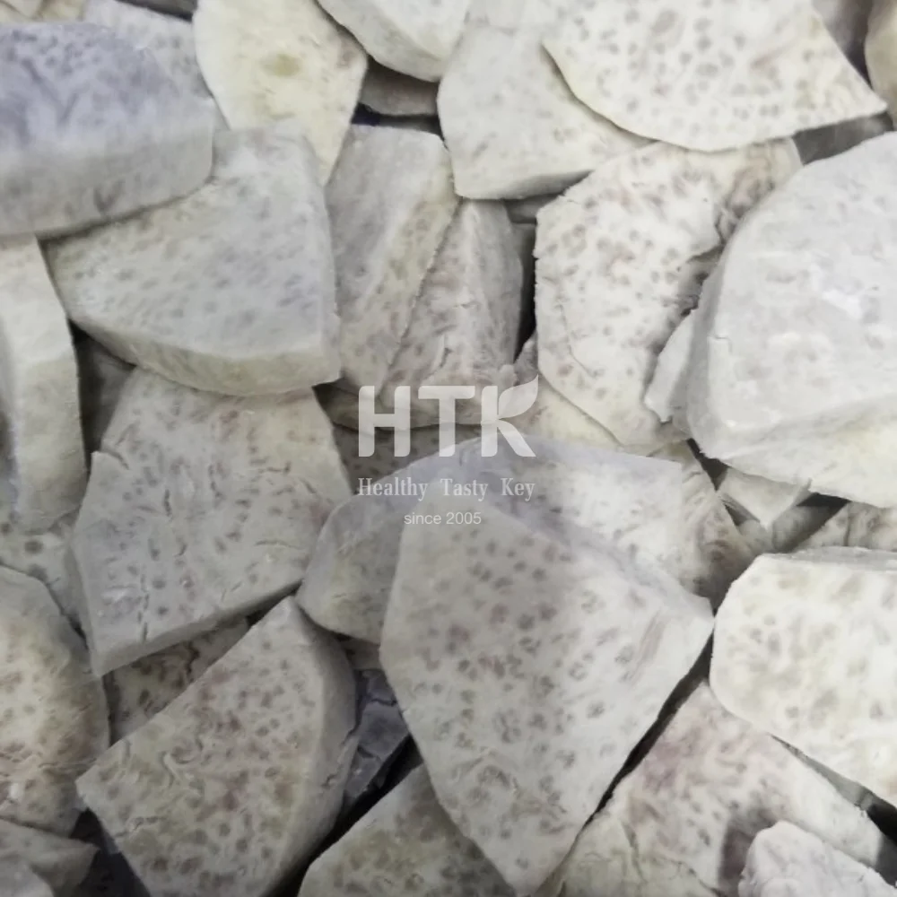 Factory bulk offer FROZEN IQF TARO ROOTS Cut 1/4 Halves Sliced Chunk Diced Cube Made In Vietnam for Food & Beverage