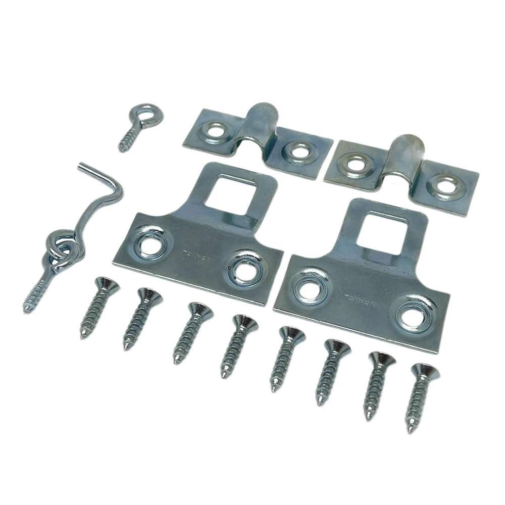 Convenient & Zinc Plated Sash Door Hanger  with Hook and Screws for Installation