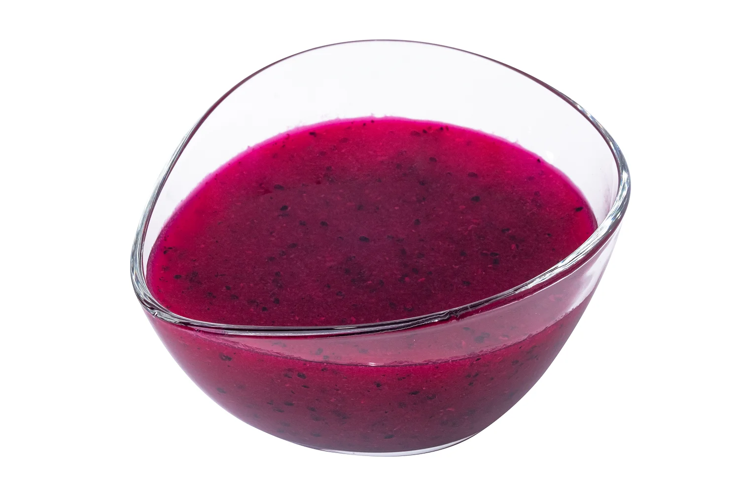 100% Natural Flavor Fresh Normal Feature Organic Naturally Taste Frozen Red Dragon Fruit Puree Seed-in