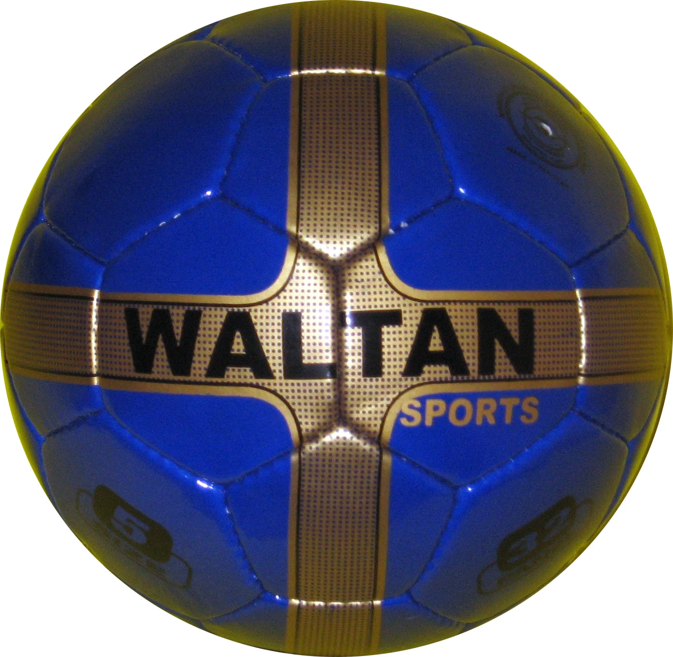 Waltan Sports Promotional Soccer ball PVC TPU PU Size 5 Machine Stitched