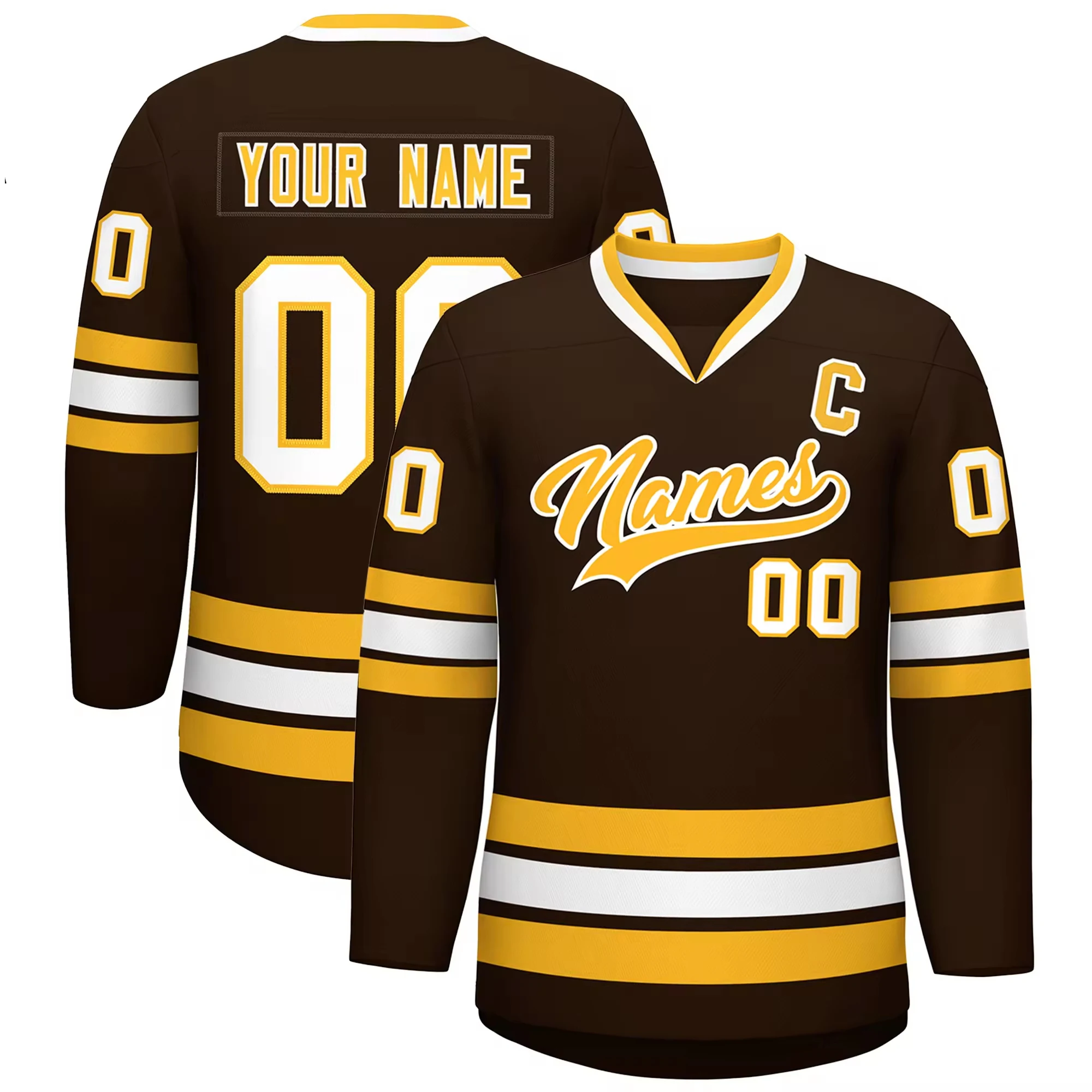 Fashion Design Customized Reversible Ice Hockey Jerseys With Sublimation Printing Hockey Jersey Customized