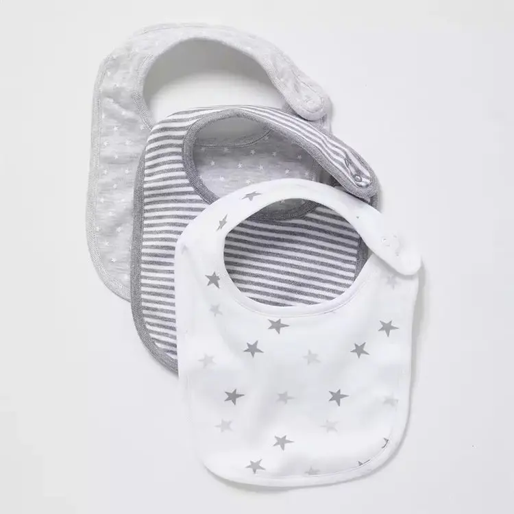Comfortable And Adjustable Hot Sell Promotion Soft Bandana Baby Bibs At Competitive Prices With Available Cute Attractive Prints
