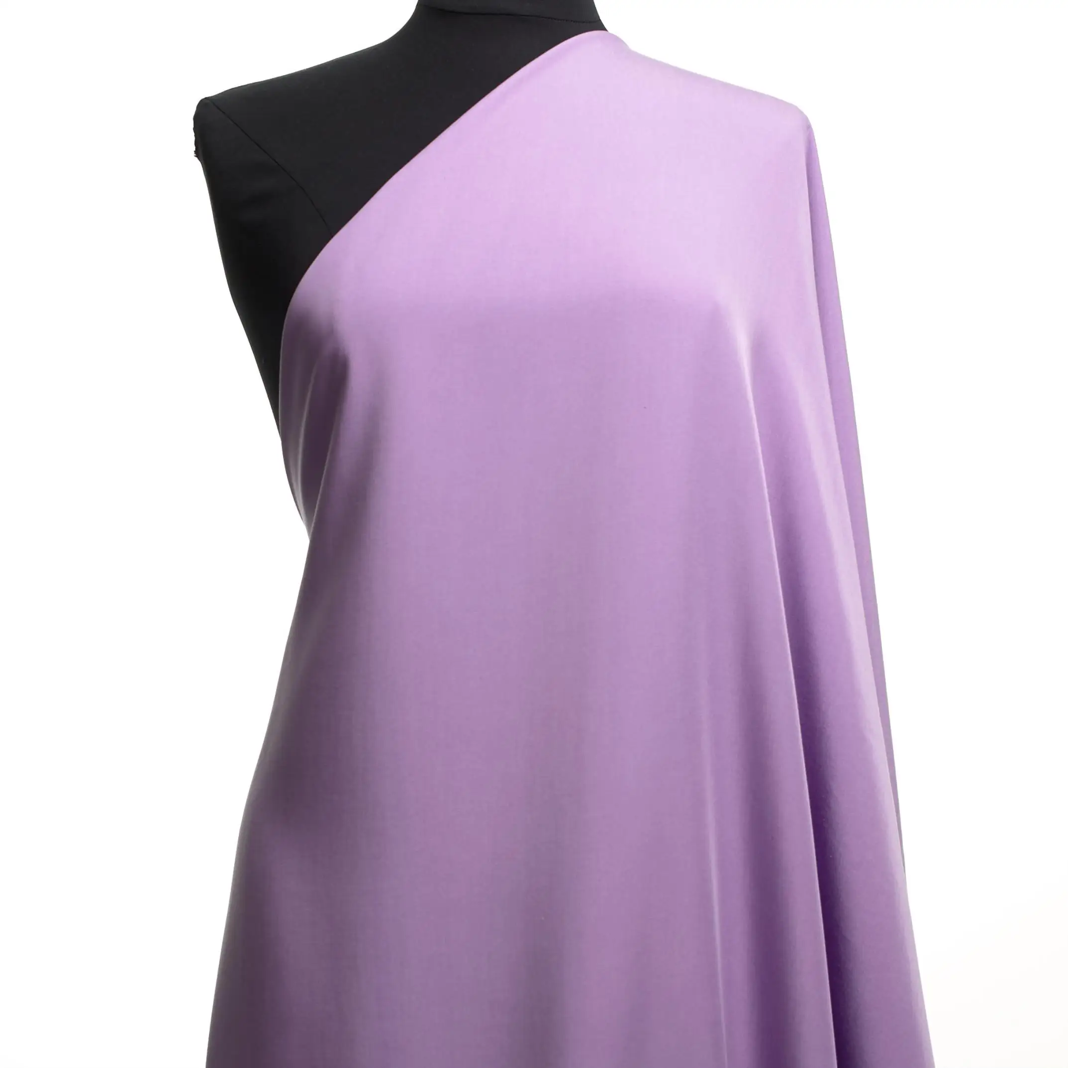 Available Now: Premium Quality Lyocell Twill Fabric. Purple, Solid Colored Sustainableand Certified Fabric.