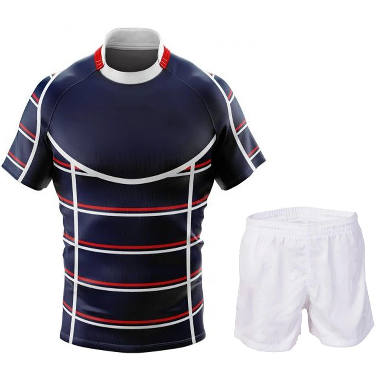 Rugby uniforms with Custom logos private logo uniform Rugby wear kits rugby jersey Sublimation sets