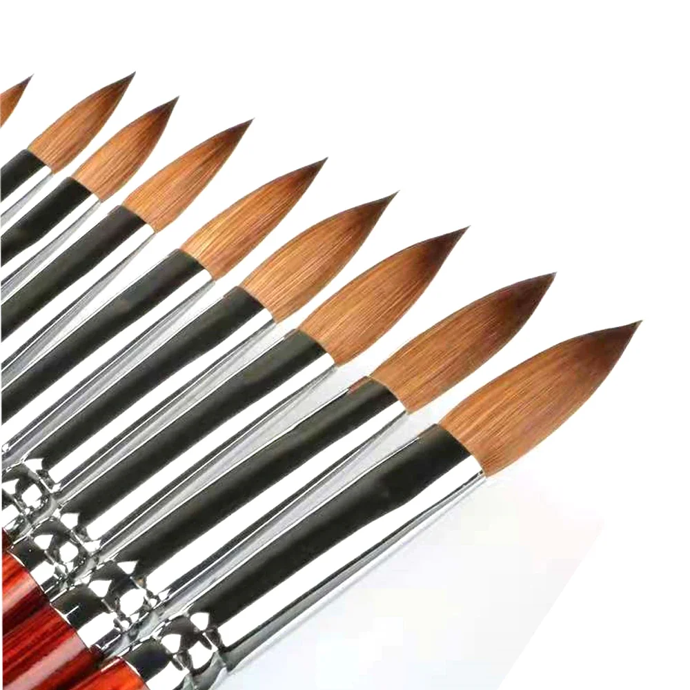 2022 New acrylic nail brush pure kolinsky nails brush kolinsky acrylic nail brush