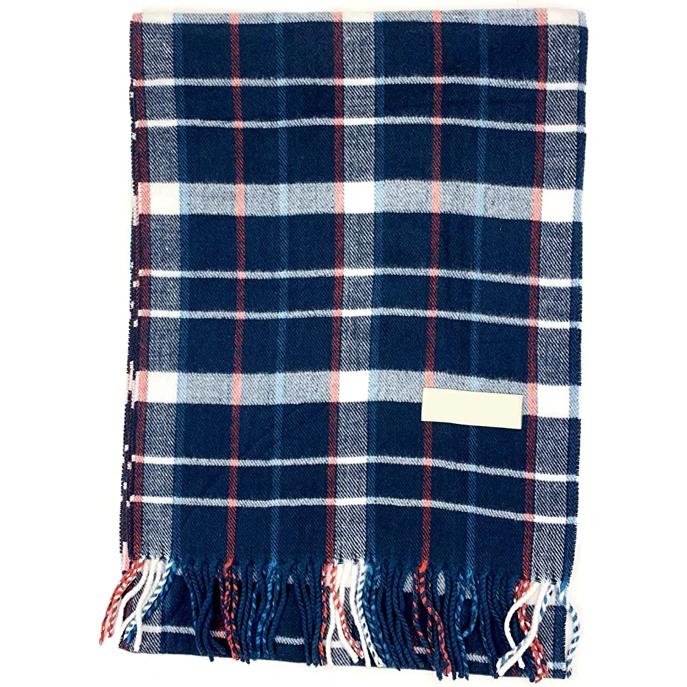 Hot Selling 2023 Fashion Women Cotton Fabric Scarves Summer Spring Plain pashmina cashmere scarf