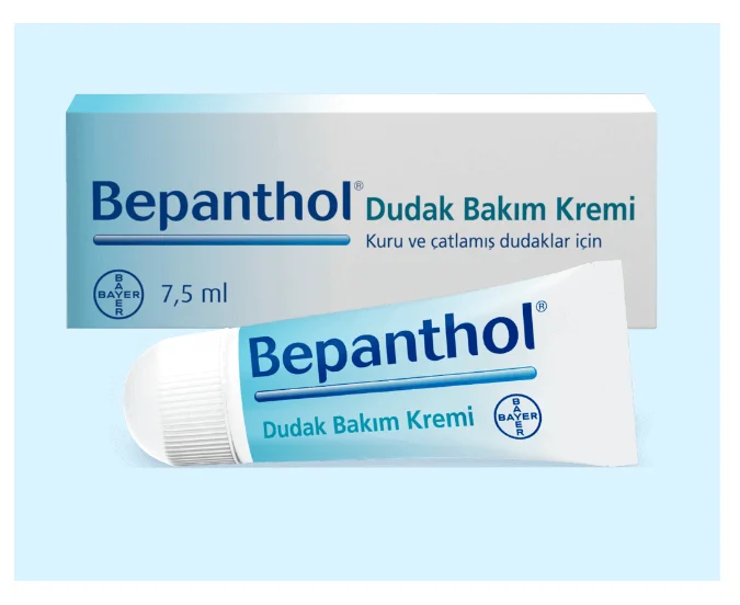 Hot Sale Wholesale Bepanthol Lip Care Cream  7,5 ml  Provitamin B5 WITH Vitamin E